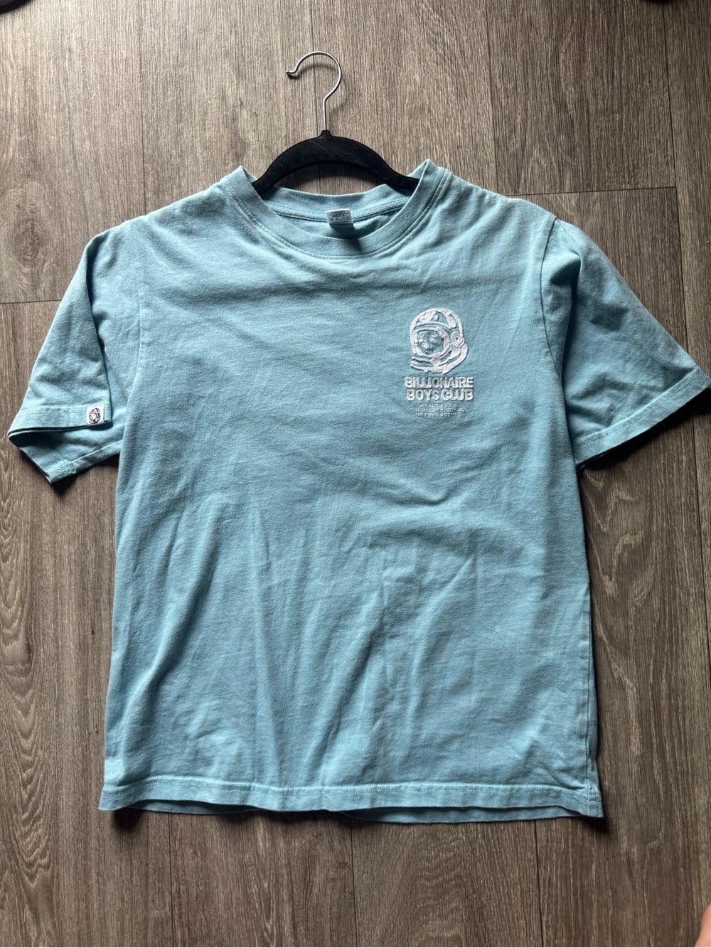 Billionaire Boys Club Light Teal Graphic Chest Logo Tee